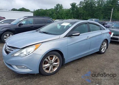 2012 Hyundai Sonata Limited z USA, uszkodzony, nr VIN 5NPEC4AC6CH384225